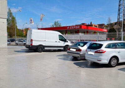 Parking gratuito para clientes Talleres Da Silva La Ferrería